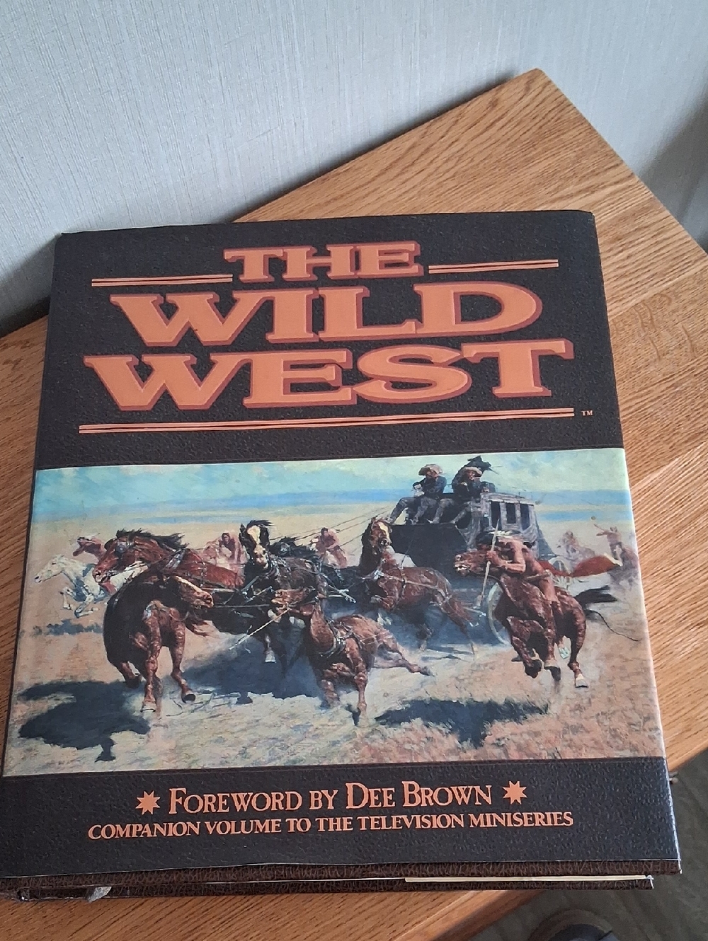 The Wild West Hardcover Book - Brown Cover
